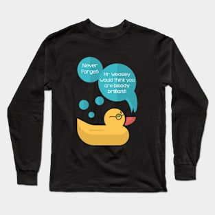 Mr Weasley's Duck Long Sleeve T-Shirt